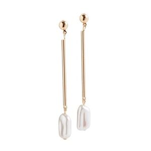 Torrid Pearl Linear Earrings